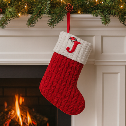 Weihnachtsstrümpfe Deko Strick Weihnachtsdeko Hängesocken