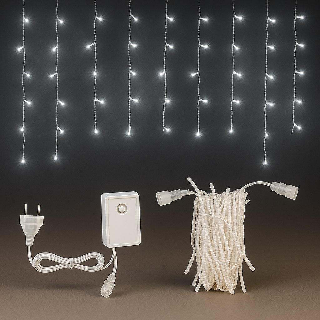 Lichtervorhang Indoor Outdoor LED Dekobeleuchtung Lichterkette