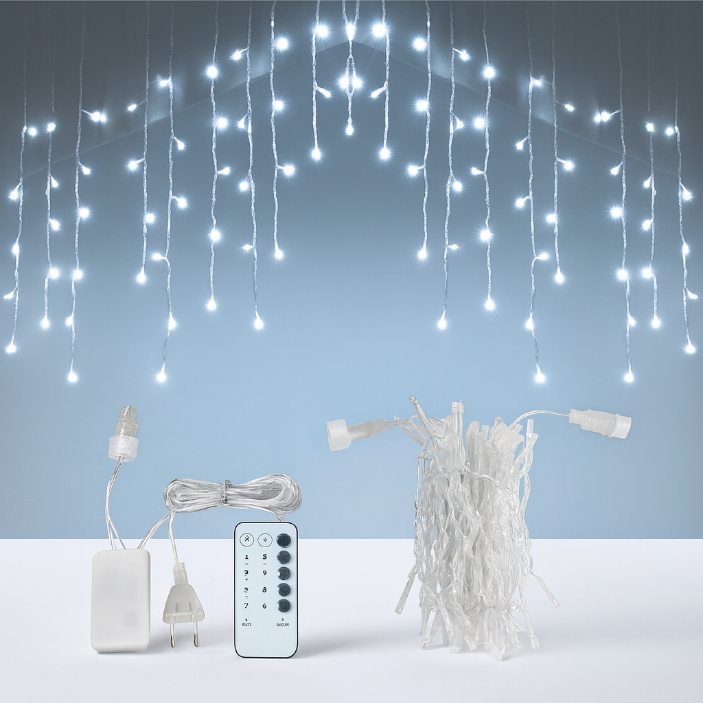Lichtervorhang Indoor Outdoor LED Dekobeleuchtung Lichterkette