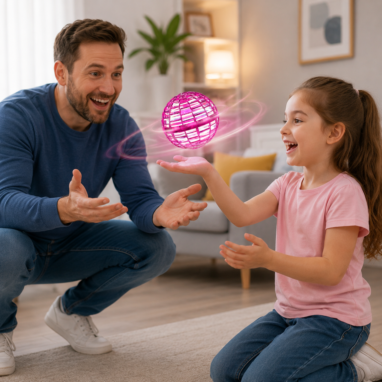 Wiederaufladbarer Schwebender Für Kinder LED Spielzeug