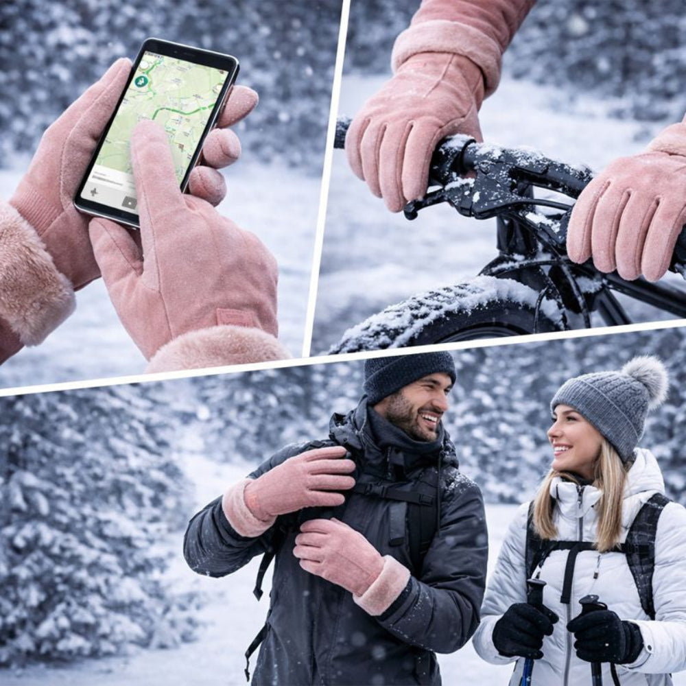 Winter Gloves Touchscreen Waterproof Warm for Outdoor Winter Sports