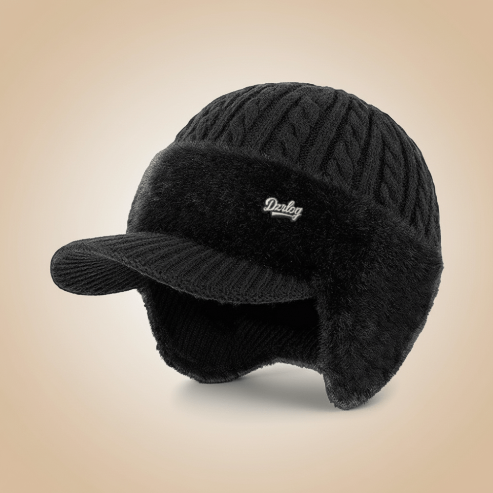 Cold Weather Trapper Hat with Ear Protection - Winter Warmth Hat - Image 3
