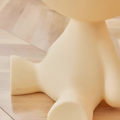 Wohnzimmertisch Modern Rund Kunststoff Beistelltisch Design9