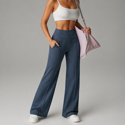 Pantalón Palazzo Ligero para Mujer Largo