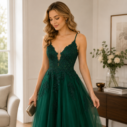 Vestido de noche para mujer, vestido de baile, vestido largo, moda festiva de noche