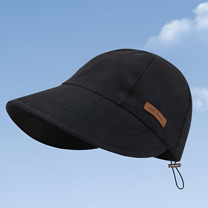 Sombrero de sol para mujer plegable con protección UV y ala ancha
