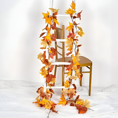 Girlanden Deko Künstliche Ahornblätter Wohnraumgestaltung