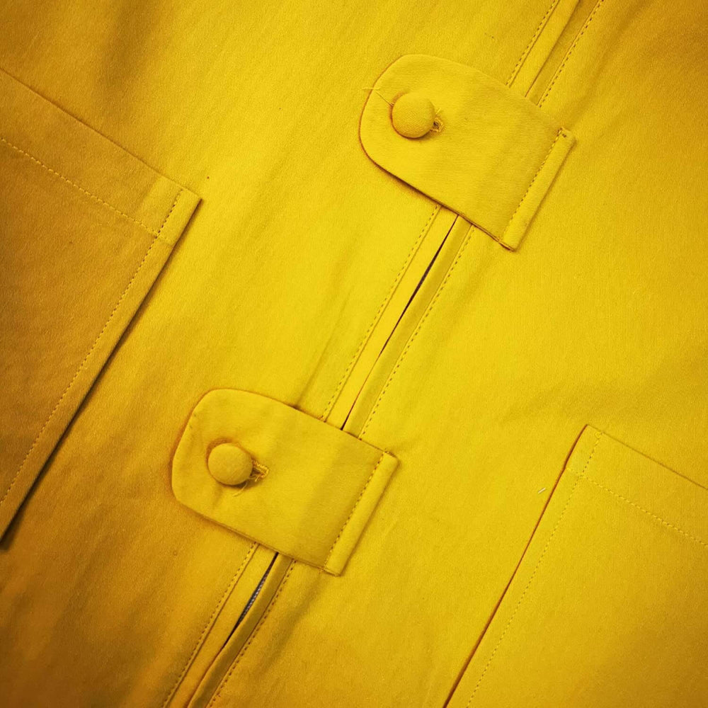 Costume Halloween manteau jaune à capuche cosplay enfants et adultes