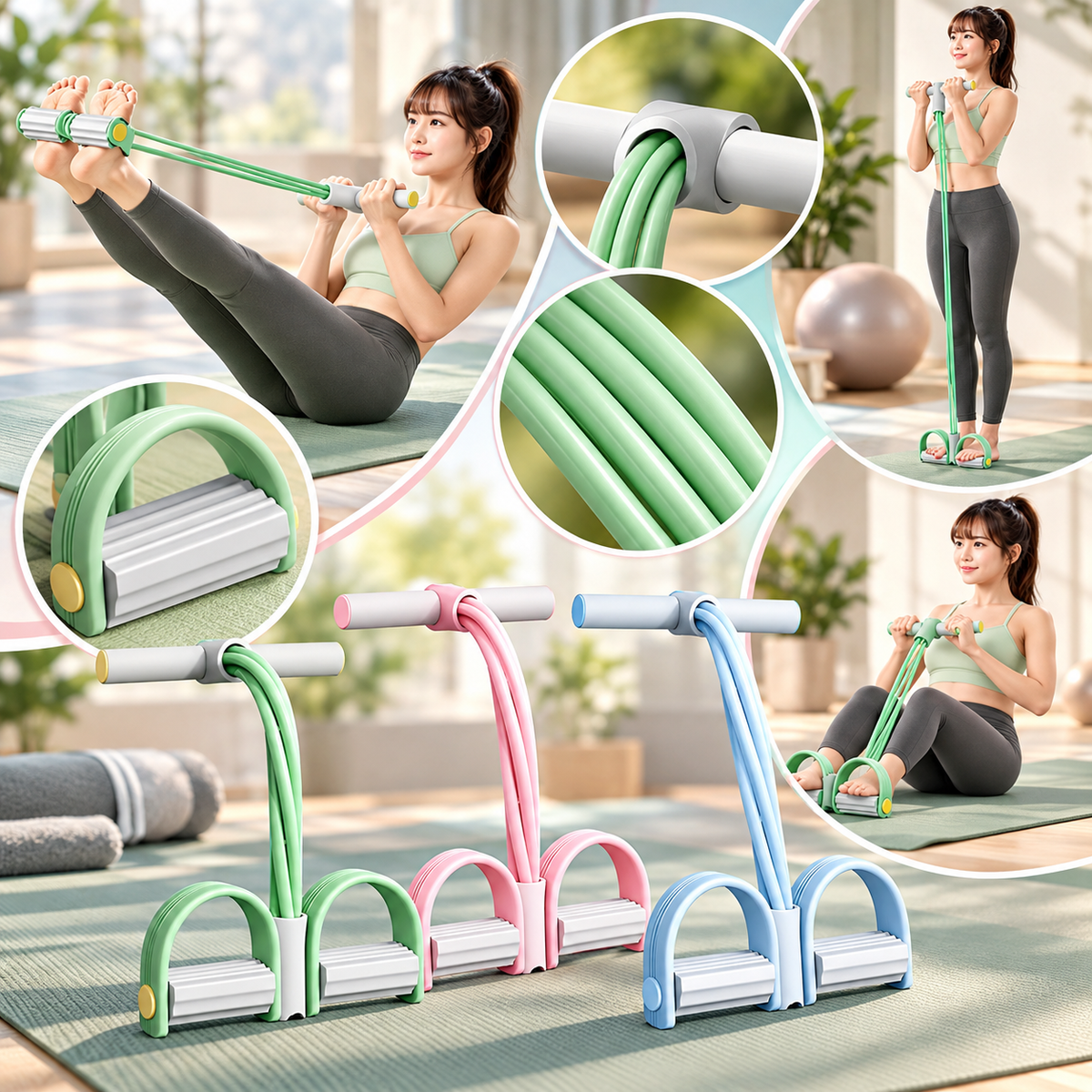 Yoga Widerstandsband Für Fitness Für Arme Und Beine