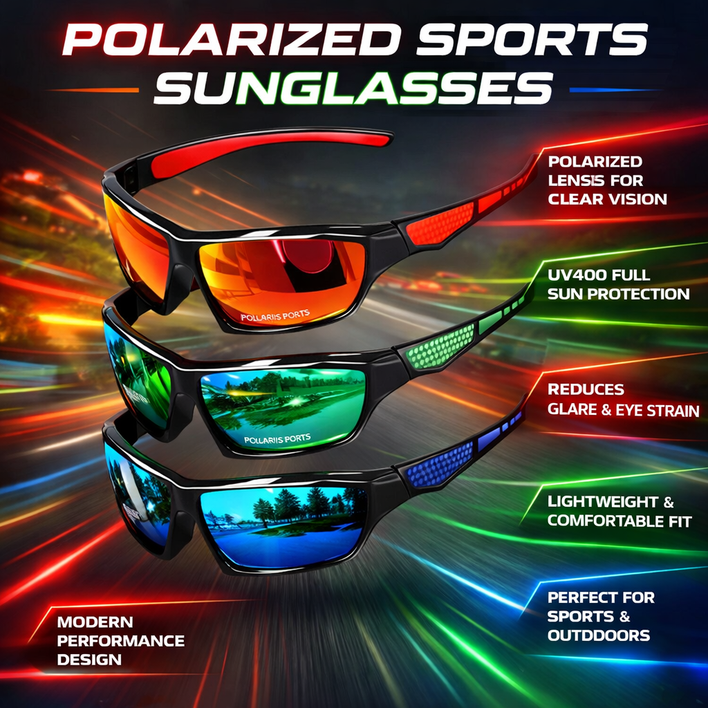 Gafas Sol Deportivas Polarizadas Protección UV