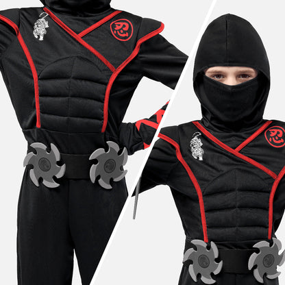 Halloween Kostüme Ninja Kinder Kampfkunst Set