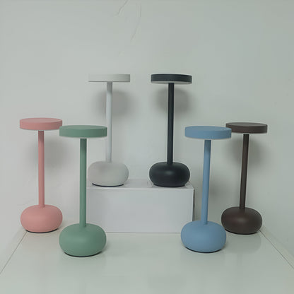 Tischlampe LED Dimmbar USB Wiederaufladbar Modernes Metall Design