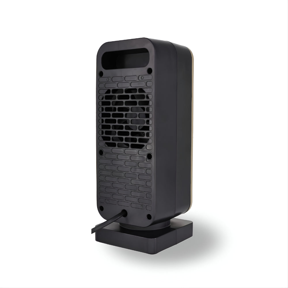 Ceramic Fan Heater 500W Compact Quiet Energy Efficient Portable