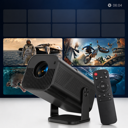 Projecteur Portable HD Mini Cinéma Maison Compact