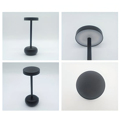 Tischlampe LED Dimmbar USB Wiederaufladbar Modernes Metall Design
