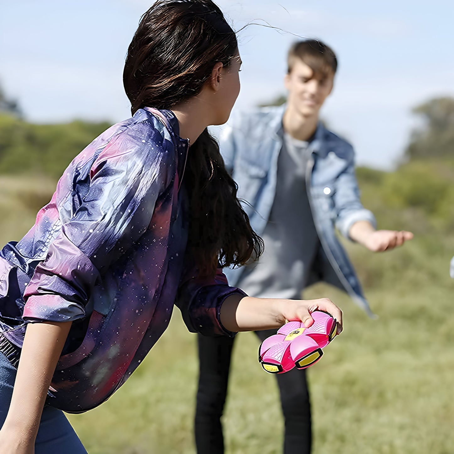 Outdoor-Spielball – faltbar, robust & reisetauglich