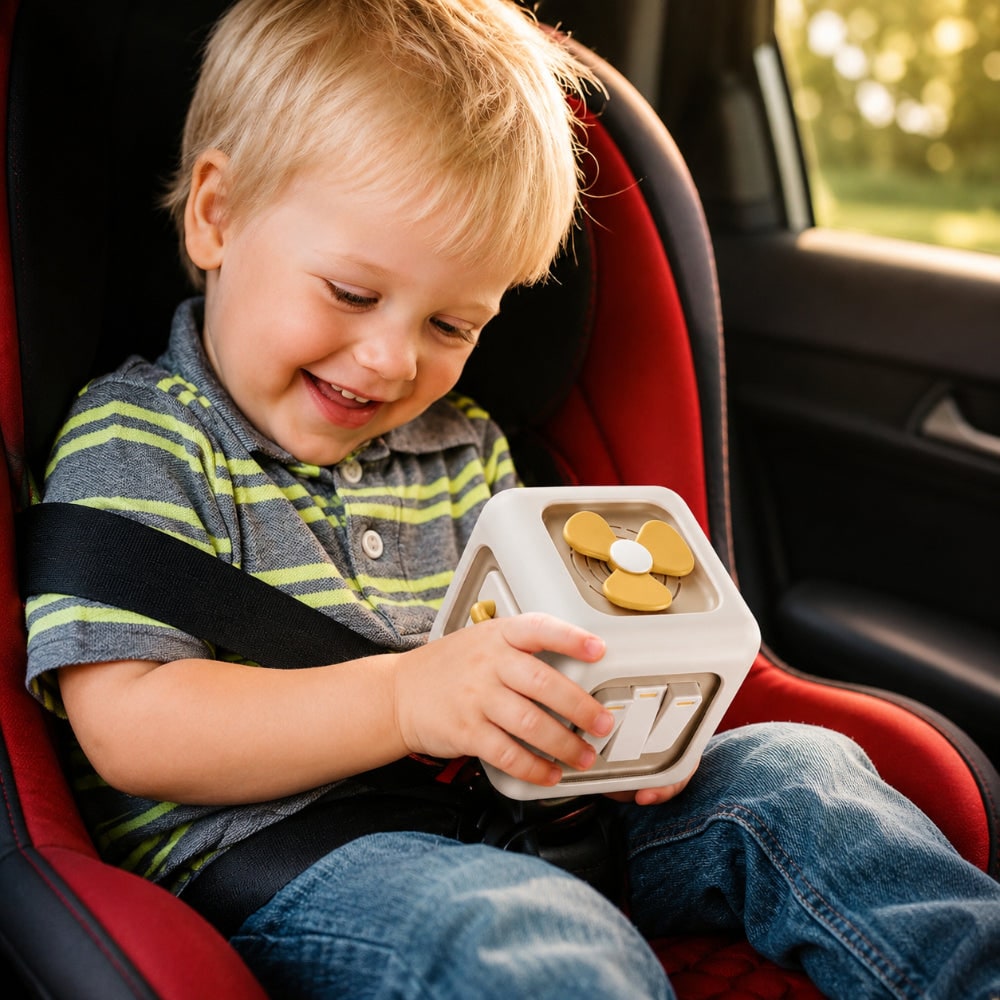 Aktivitätswürfel Sensorikspielzeug Spielzeug Baby - Image 1