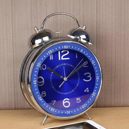 Vintage Double Bell Alarm Clock with Loud Chime – Retro Metal Design, Easy to Read Dial, Ideal for Bedroom and Office - Image 2