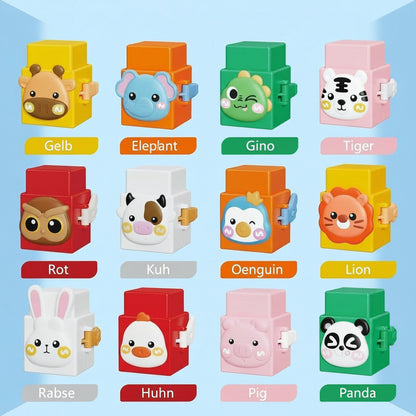 Gioco Bambini Animali Impilabili Gioco Equilibrio