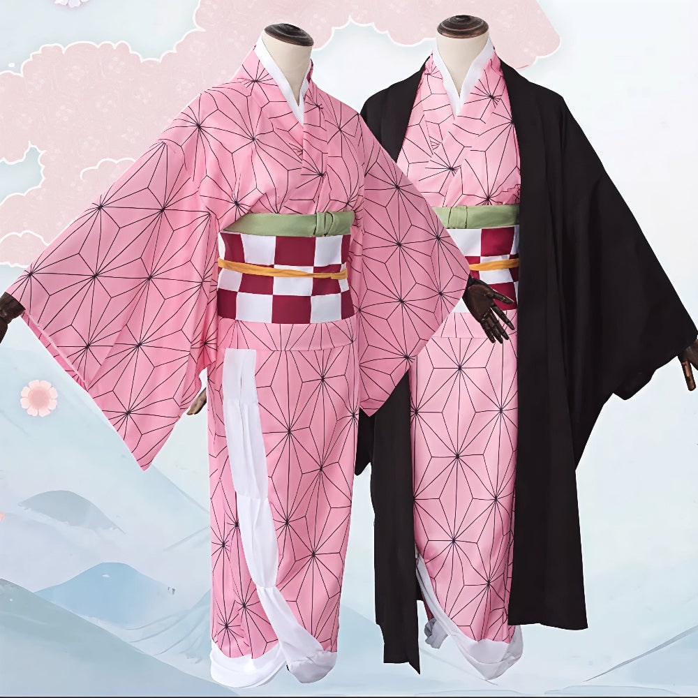 Anime Kostüm Cosplay Kostüm Kimono Kostüm Traditionell - Image 2