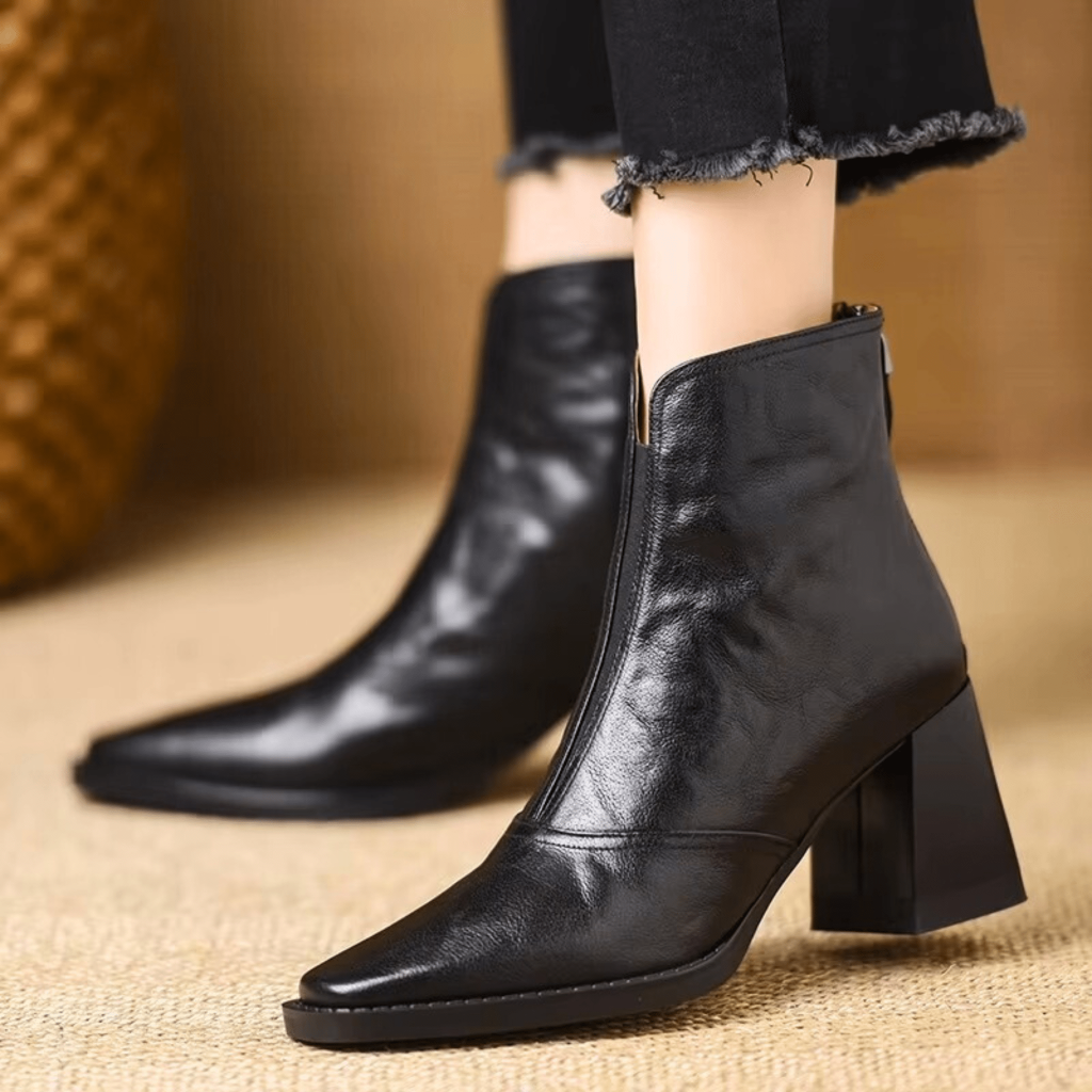 Rosalie™ | Bottines de Luxe à Talon Moyen - Image 8