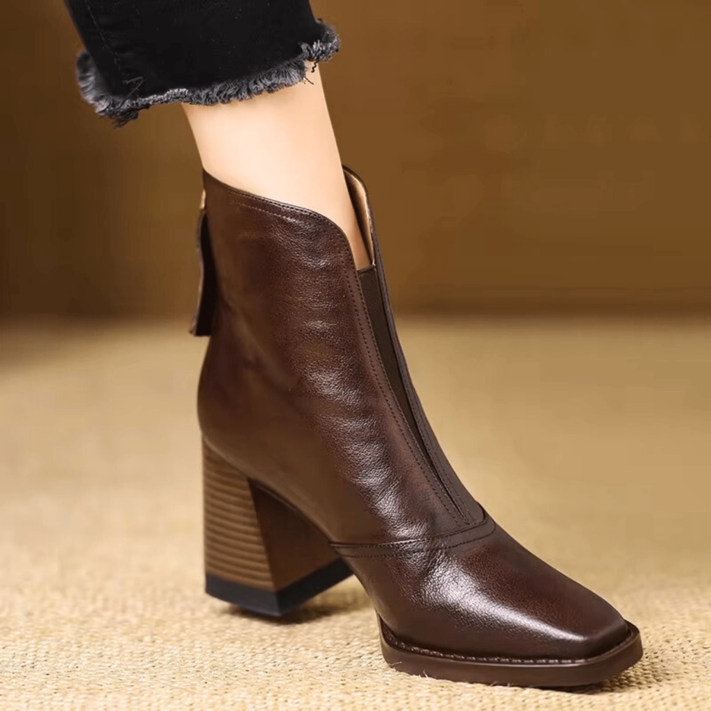 Rosalie™ | Bottines de Luxe à Talon Moyen - Image 2