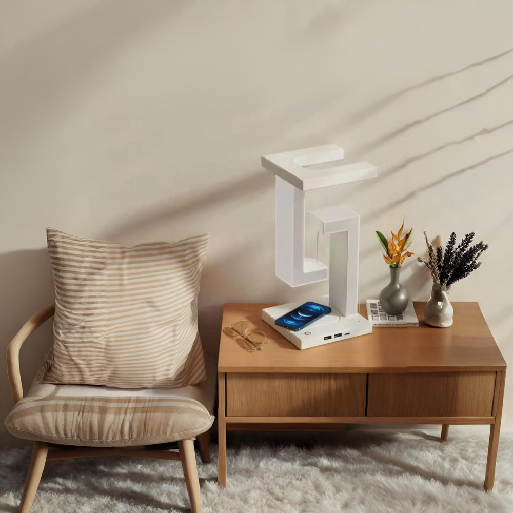 LED Tischlampe Modern mit Wireless Ladefunktion