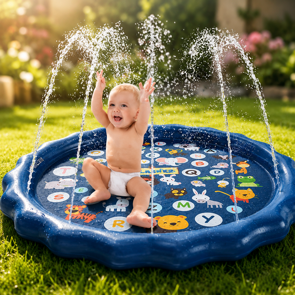 Aufblasbare Wasser Spielmatte Spielzeug Kinder - Image 1