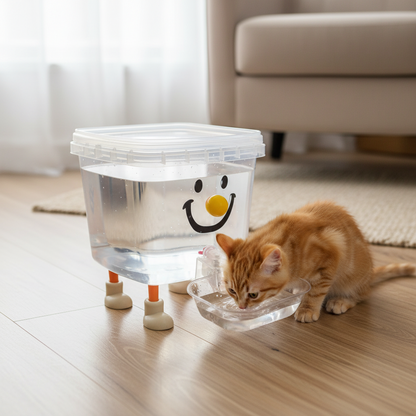 Automatischer Wasserspender Haustierbedarf Tiertrinkstation - Image 7