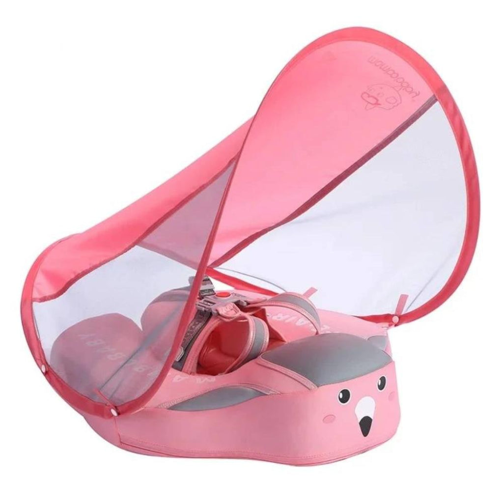 Baby Schwimmhilfe Badehilfe Verstellbarer Sonnenschutz - Image 2