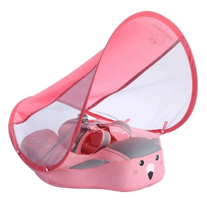 Baby Schwimmhilfe Badehilfe Verstellbarer Sonnenschutz - Image 2