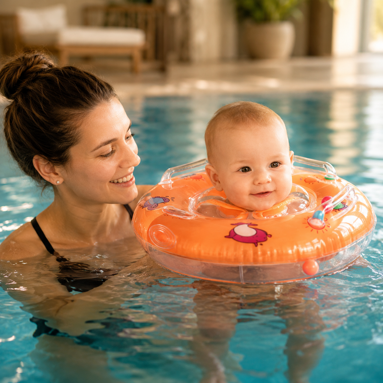 Baby Schwimmring Babyschwimmring Schwimmhilfe - Image 1