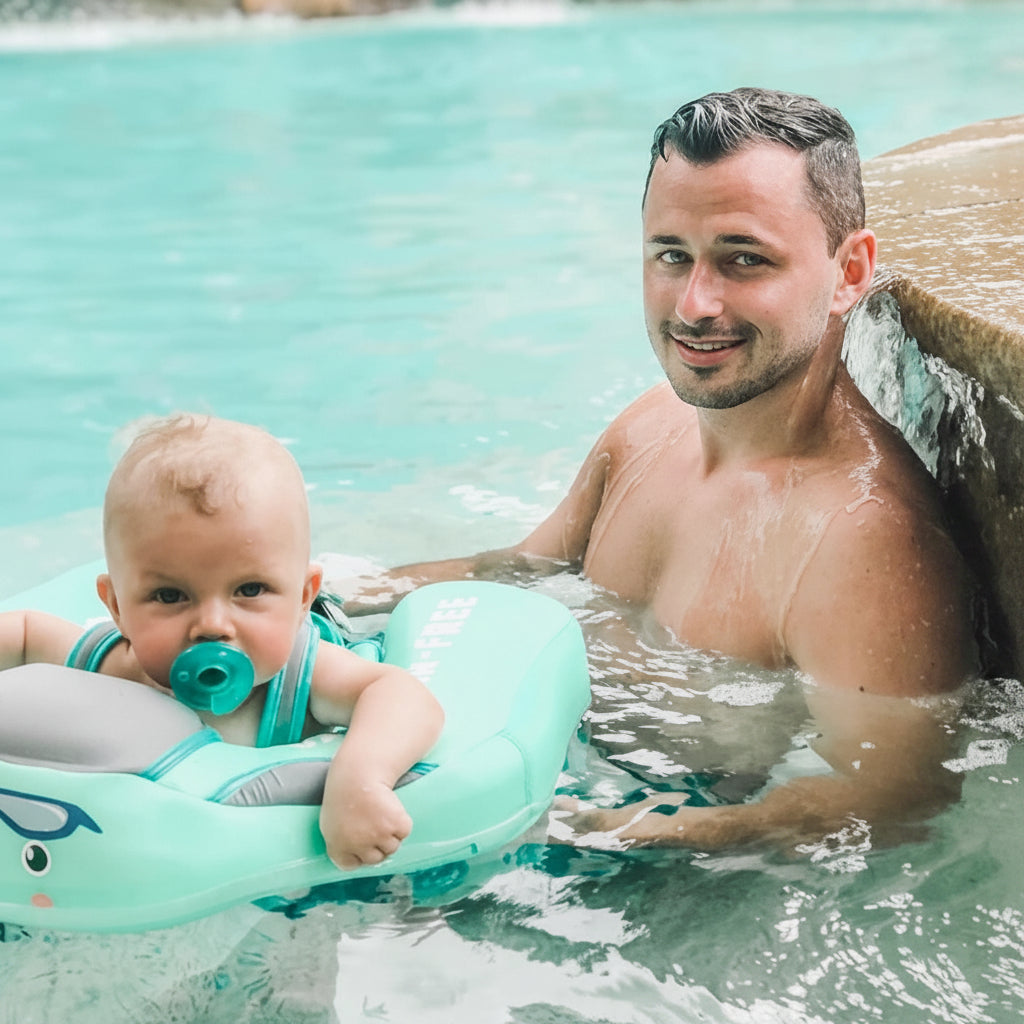 Baby-Schwimmtrainer Verstellbare Schwimmhilfe Sicherheitsgurt - Image 2