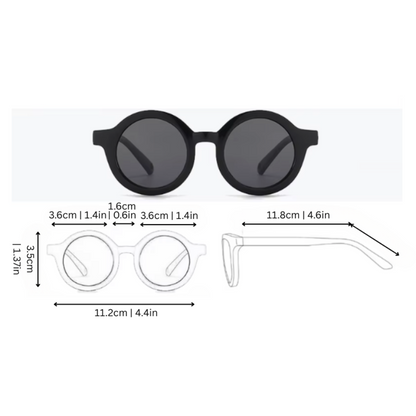 Babysonnenbrille Polarisierte Sonnenbrille Für Babys Rund - Image 10