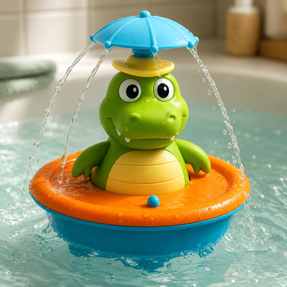 Bade Spielzeug Schwimmendes Spielzeug Men's Krokodil - Image 2