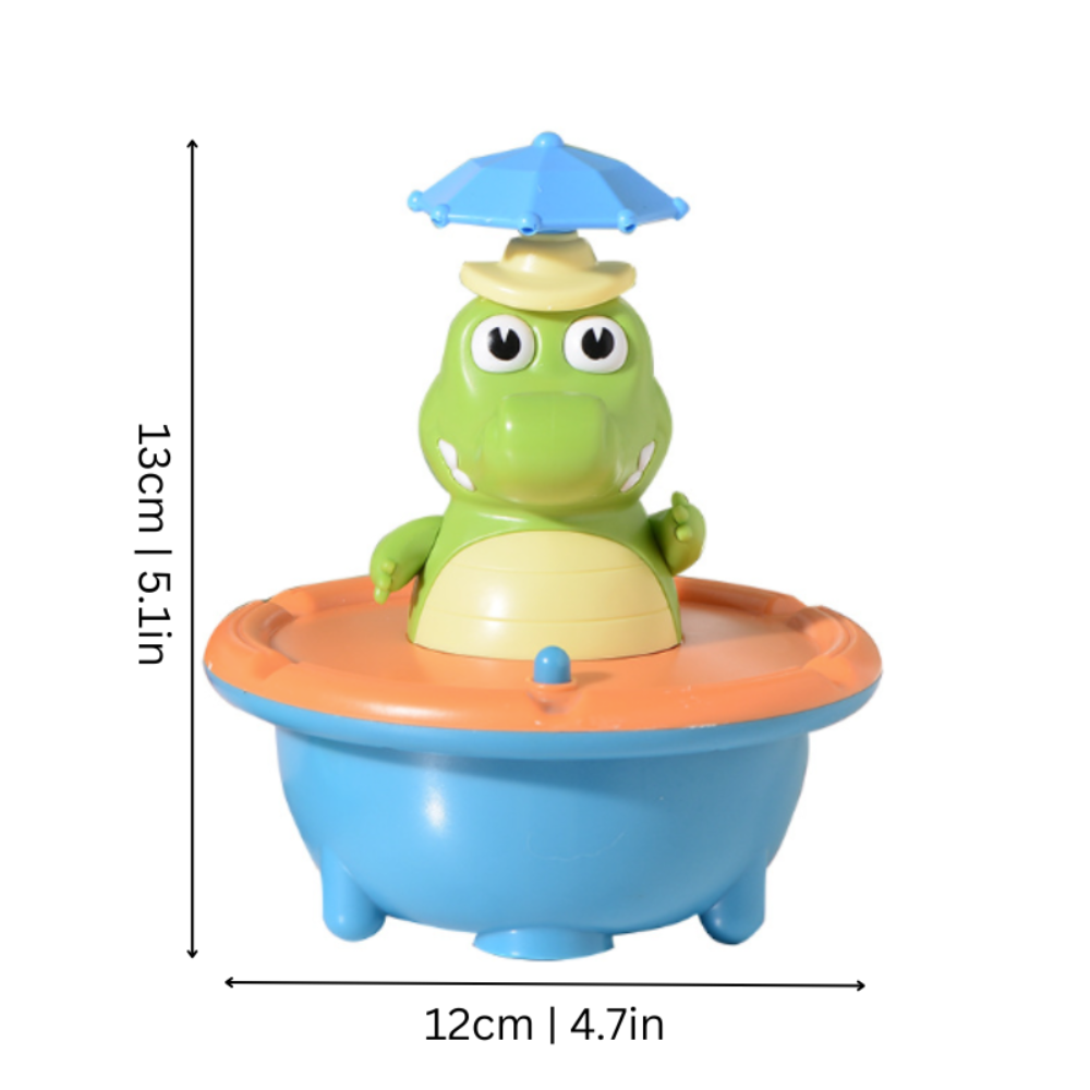 Bade Spielzeug Schwimmendes Spielzeug Men's Krokodil - Image 3