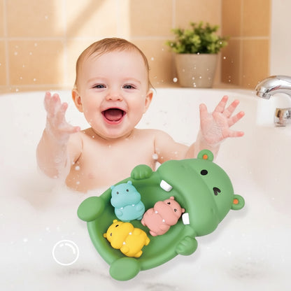 Badespielzeug Schwebend Babybadewanne Tierfamilie Set - Image 2
