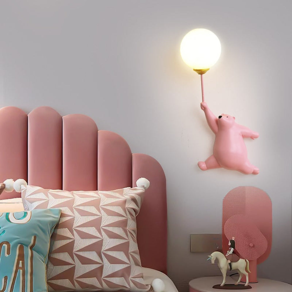 Ballon Wandlampe Bär Design - Image 16