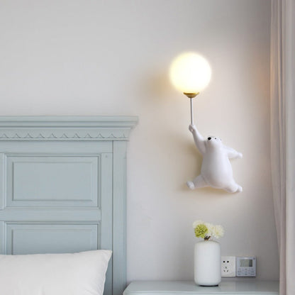 Ballon Wandlampe Bär Design - Image 18