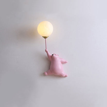 Ballon Wandlampe Bär Design - Image 5