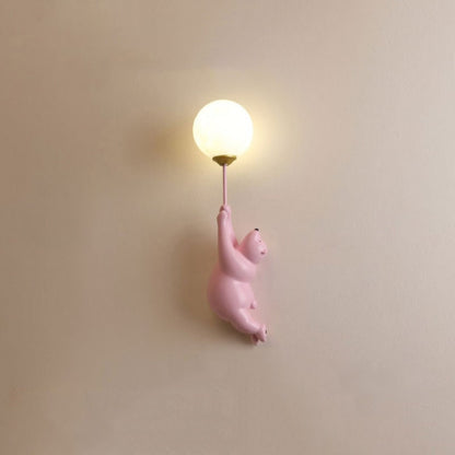 Ballon Wandlampe Bär Design - Image 7