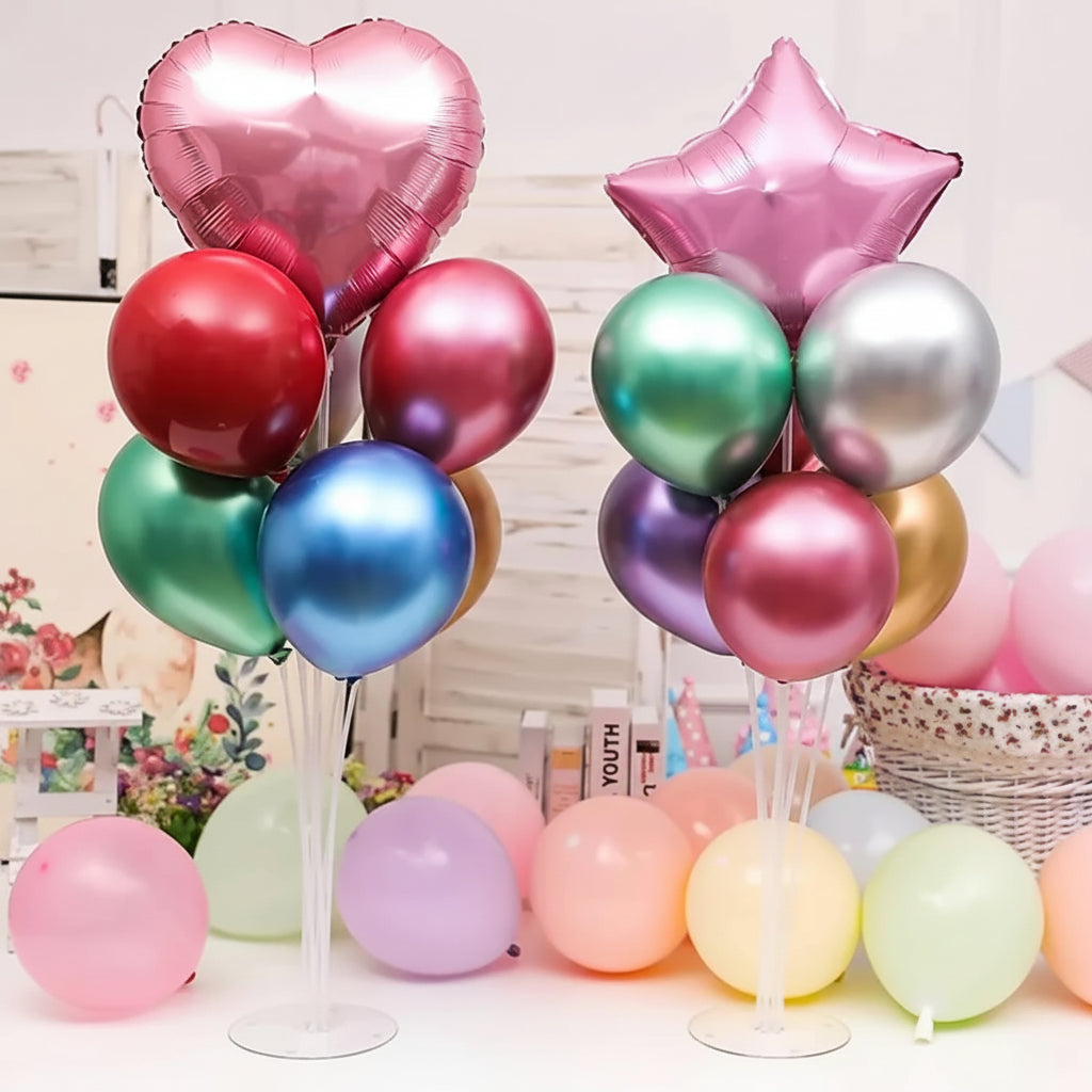 Party Dekor Ballonständer Stabil Bunt Feier