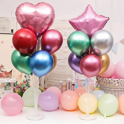 Party Dekor Ballonständer Stabil Bunt Feier