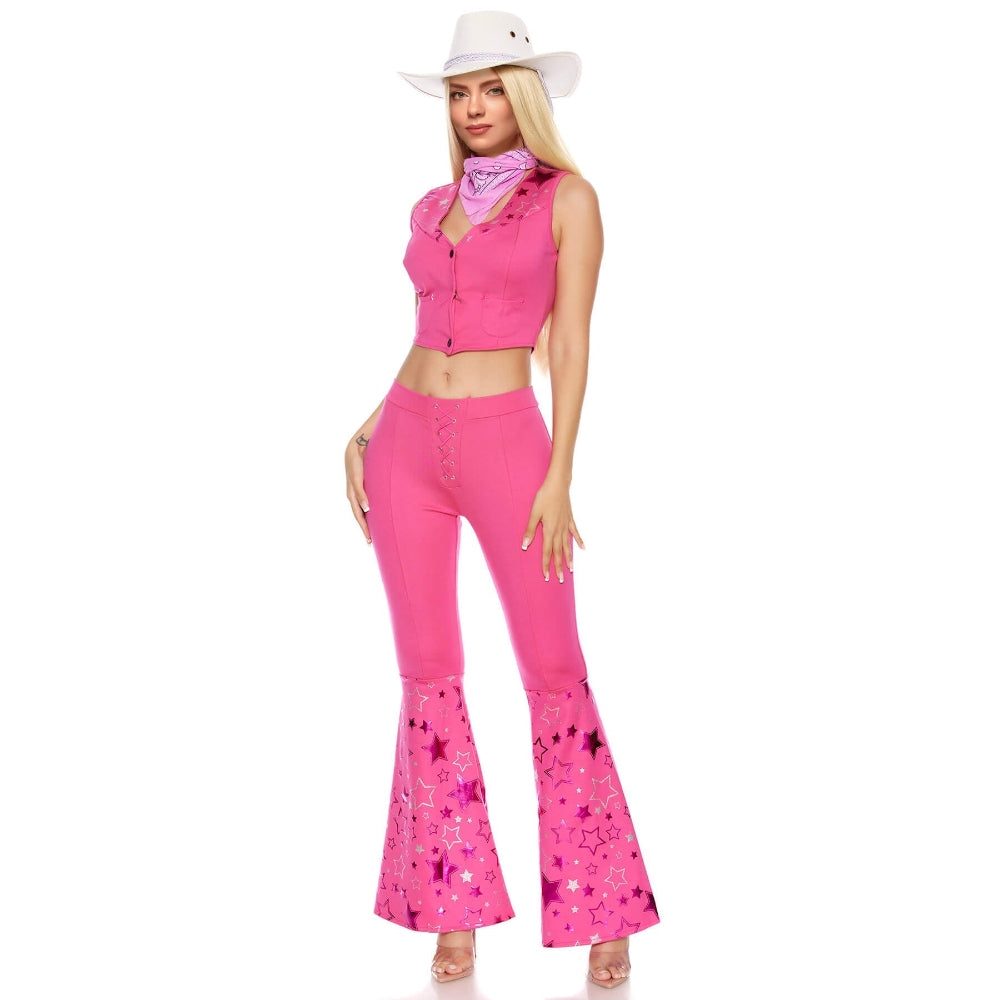 Set costume western couple cowboy et cowgirl