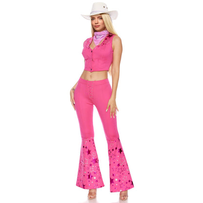 Set costume western couple cowboy et cowgirl
