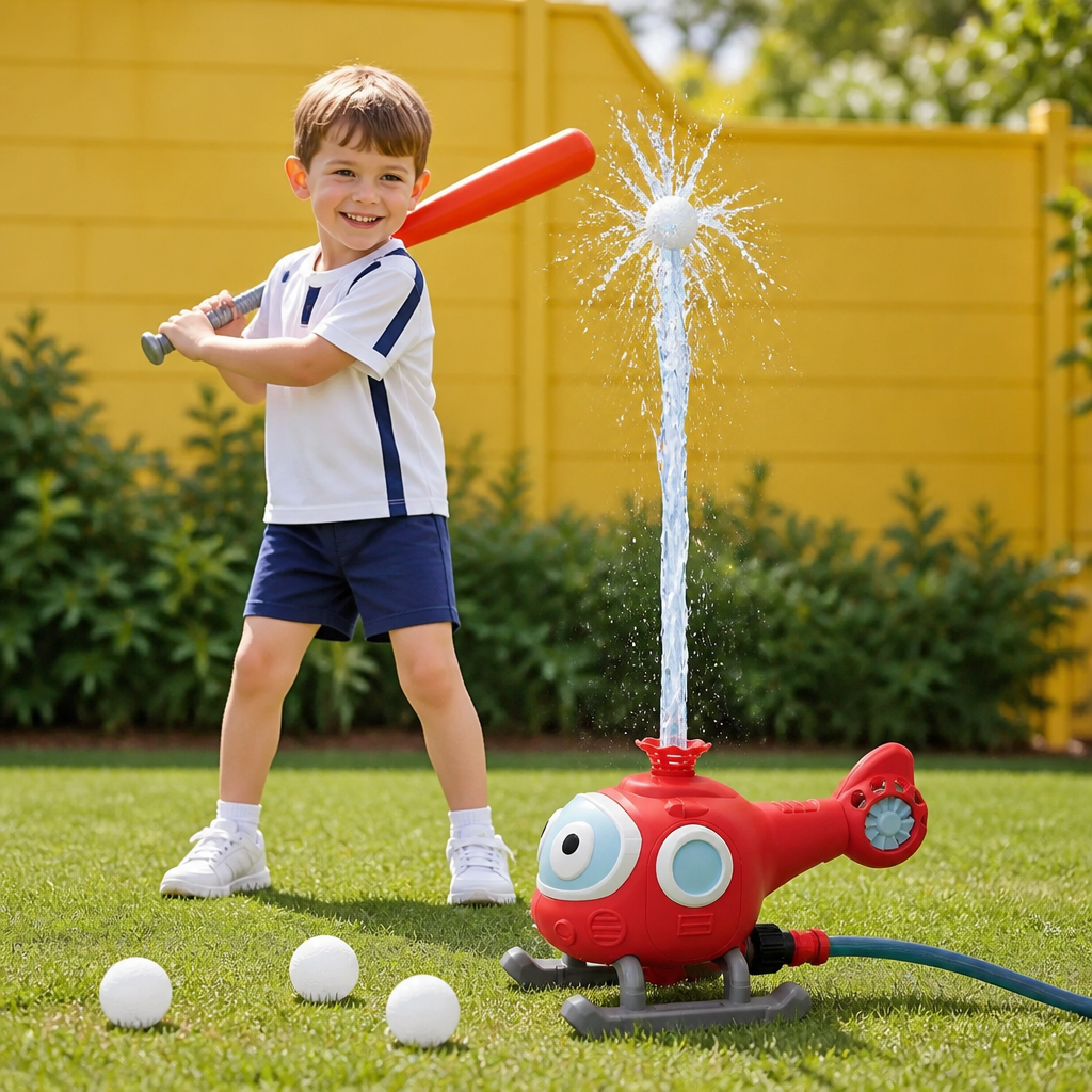 Baseball Sprinkler Spielzeug Aktiver Wasserspaß - Image 1