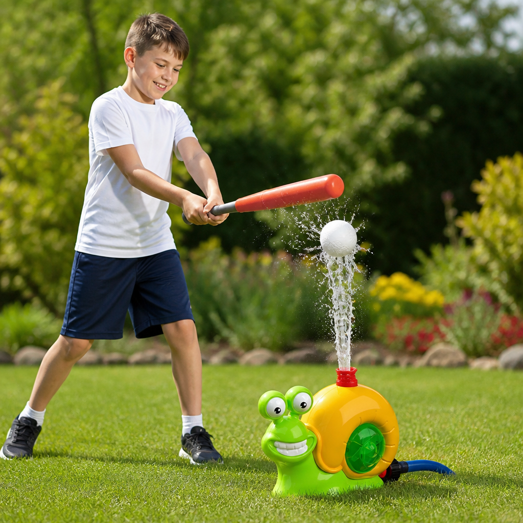Baseball Sprinkler Spielzeug Aktiver Wasserspaß - Image 7