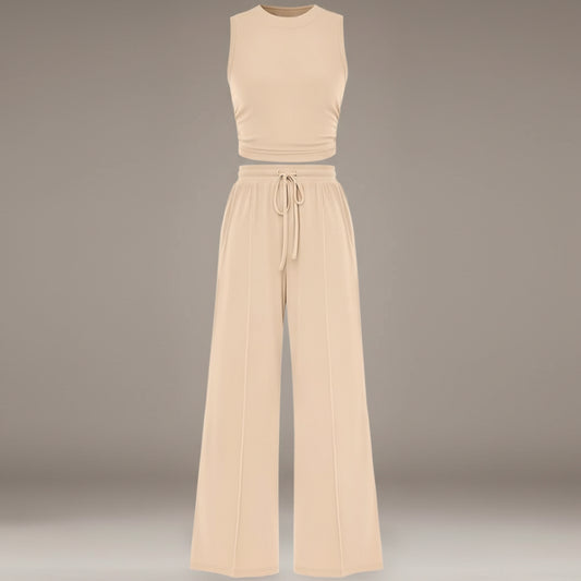Womens Two Piece Set Casual Homewear Lounge Set Summer Outfit