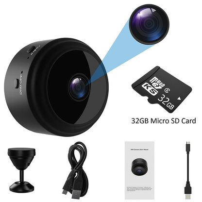 Überwachungskamera WLAN Mini mit Nachtsicht