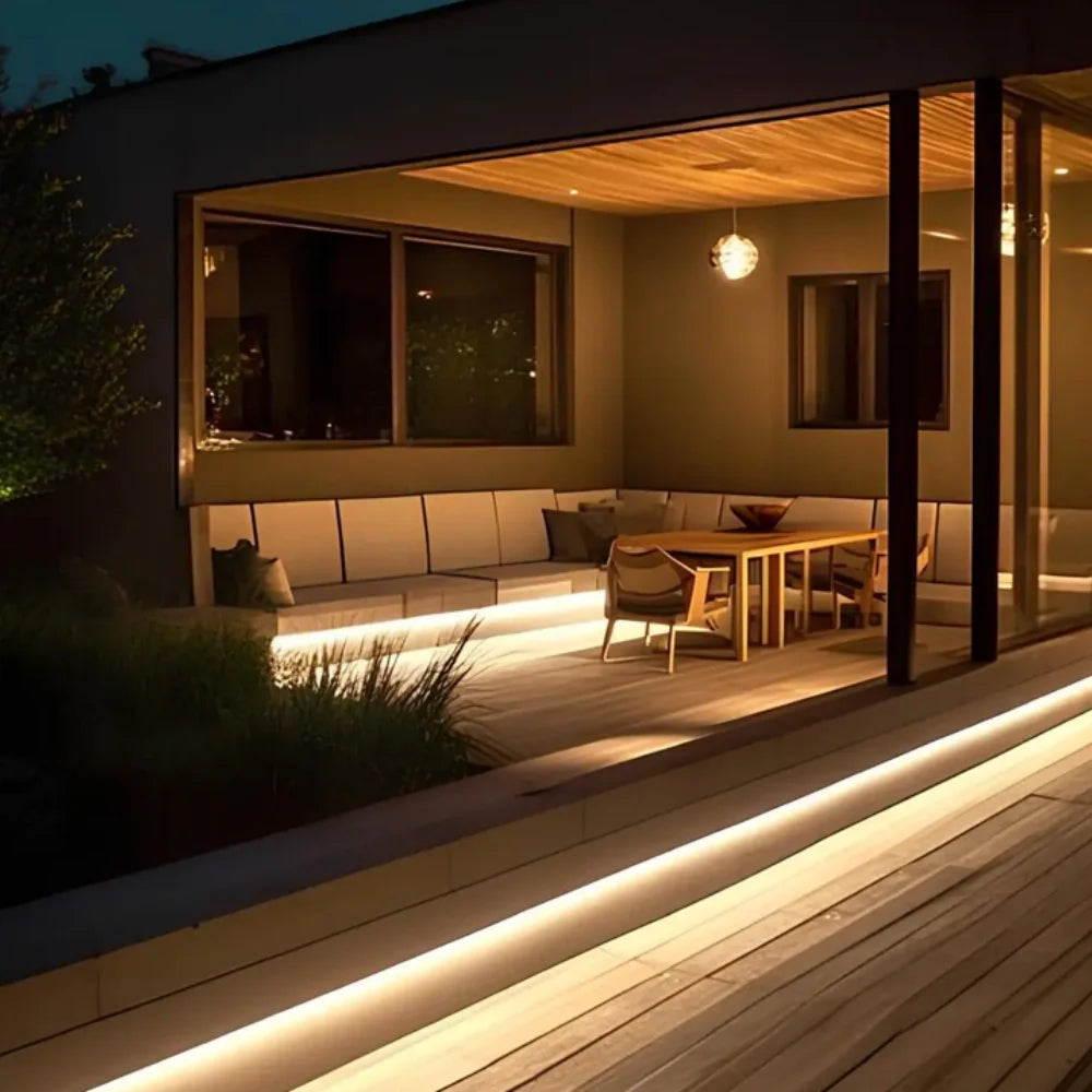 LED Streifenlicht mit Bewegungssensor Innen Außen